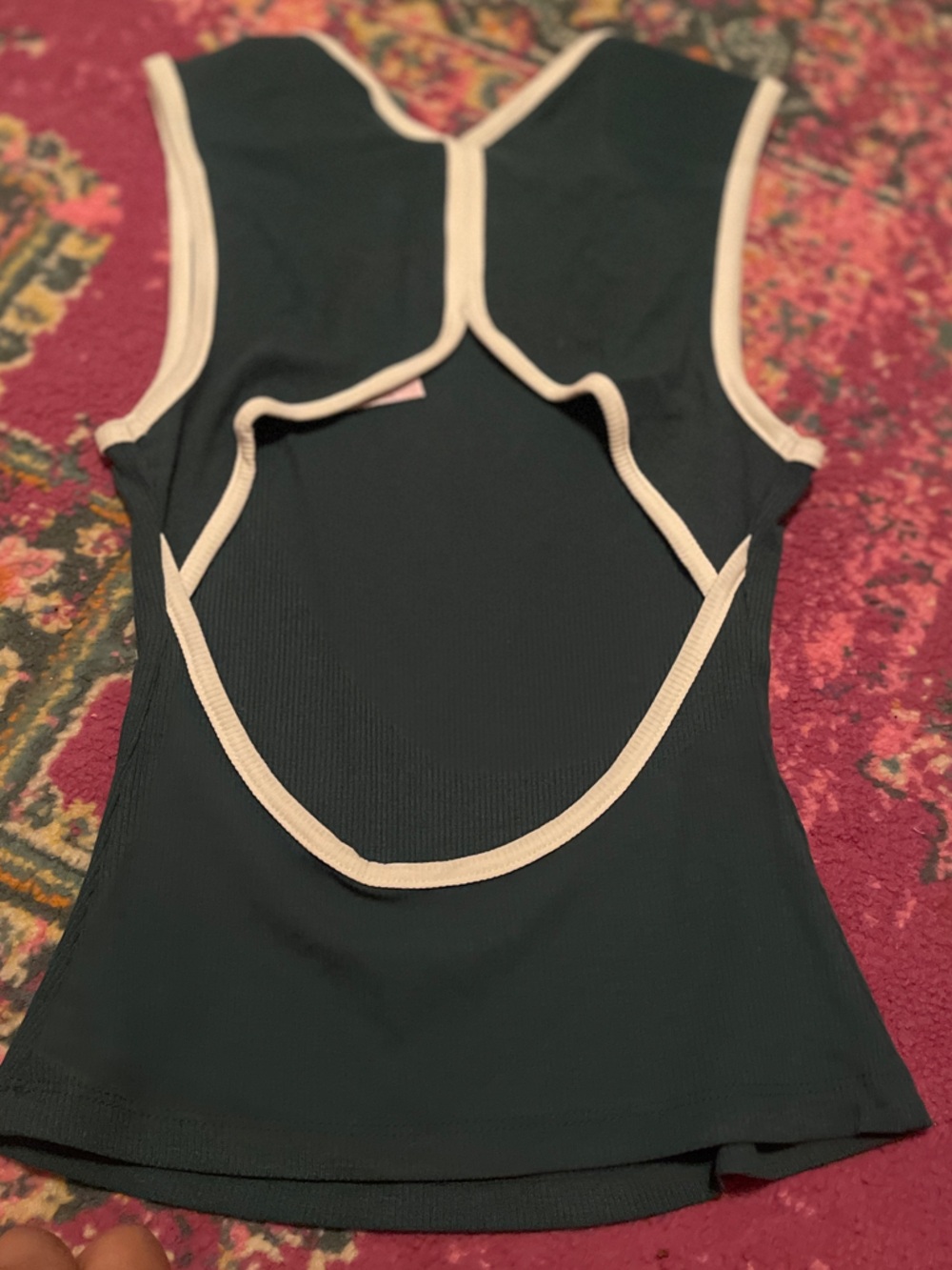 Wild Fable Women's Open Back Ribbed Tank Top - Picture 7 of 10